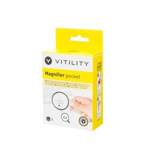 Padidinimo stiklas su virvele D5 cm Vitility 285030