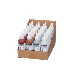 Klijai su blizgučiais rankdarbiams 118 ml (mix) Kapel 324854