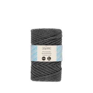 Nėrimo virvelė 250 g 60-65 m (vąšelio/virbalų dydis 7-9) tamsiai pilka sp. Kehra