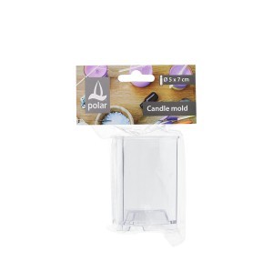 Žvakių liejimo forma 5x7 cm plastikinė Polar 636379