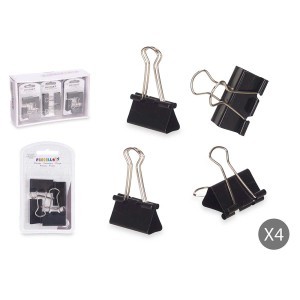 Spaustukai/segtukai popieriui 4 vnt dideli Pincello 82815