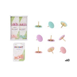 Smeigtukai 60 vnt (mix) incello 85261