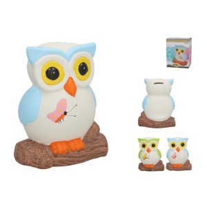 Taupyklė keramikinė Pelėda 15x11x18.5 cm (2 spalvos) 8445393399607