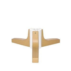 Stovas kalėdų eglutei rudas (max diam 2,4 cm) Winteria 609888 kld