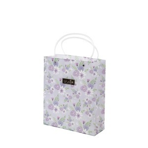 Dovanų maišelis Gėlės 27x10x32 cm plastikinis (mix) 50961