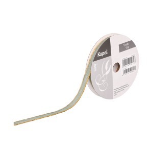 Dovanų pakavimo juostelė aksominė 9 mm x 5 m (mix) Kapel 641075