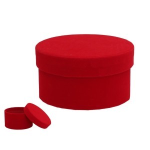 Dėžutė dovanų pakavimui raudona 13.5x13.5x7.5 cm 8445393391281