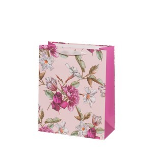 Dovanų maišelis Gėlės (mix) 26x32x12 cm Kapel 626506