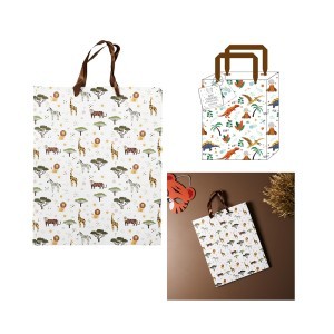 Dovanų maišelis Savana 33x27x15 cm EA10266