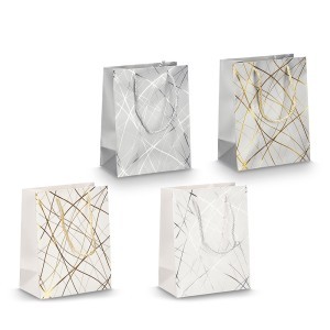 Dovanų maišelis Linijos 10x18x23 cm (mix) Pincello 10318