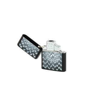 Žiebtuvėlis dujinis Z-Plus metalinis sidabrinės sp. 1001720