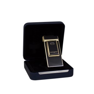 Žiebtuvėlis elektroninis Silver Match metalinis juodas  40674175