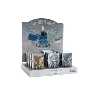 Žiebtuvėlis benzininis Champ metalinis (4 mix) 40400300