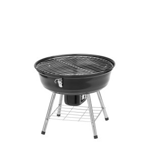 Kepsninė apvali su dangčiu ir grotelėmis 38x38x50 cm MUSTANG 301021