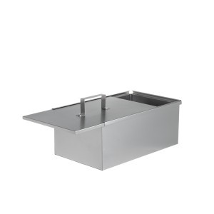 Rūkykla (žuviai, mėsai) 40x25x21 cm su grotelėmis MUSTANG 625834