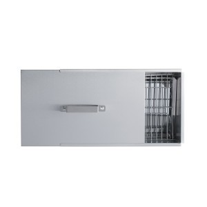 Rūkykla (žuviai, mėsai) 40x25x21 cm su grotelėmis MUSTANG 625834