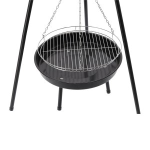 Kepsninė pakabinama reguliuojama trikojė 95x95x147 cm BBQ0162