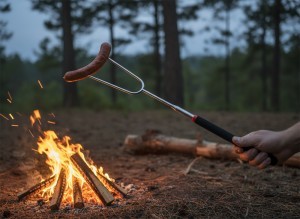 Šakutė griliui teleskopinė 24,5-72,5 cm BBQ4979