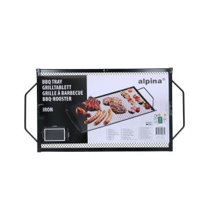 Grotelės padėklas grilui 40x30 cm BBQ ALPINA 871125229065