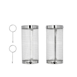 Griliaus krepšeliai 2 vnt. D9 cm x 20 cm 99835 LUND