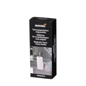 Laikiklis popieriniam rankšluosčiui magnetinis 7x12x30 cm nerūd. plieno MUSTANG