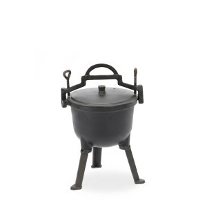 Katiliukas ketaus su kojomis ir dangčiu 5 L BBQ3703
