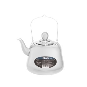 Virdulys turistinis 2 l nerūdijantis plienas (dujinėms, indukcinėms) Atom 608240