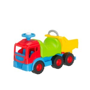 Vaikiškas pasispiriamas sunkvežimis 68x25x39 cm (3+ m) Dolu 645153