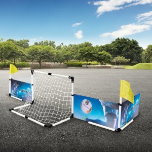 Futbolo aikštelė su vartais vaikiška 230x73x36cm 15 vnt. DUNLOP 871125218482