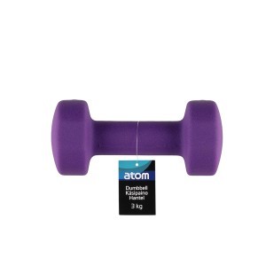 Svarmuo 3 kg neopreno padengimas violetinė sp. Atom 305869