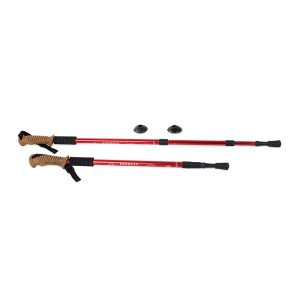 Šiaurietiško ėjimo lazda 1 vnt. 64-135 cm, aliumininė Anti-shock 14008_CZE