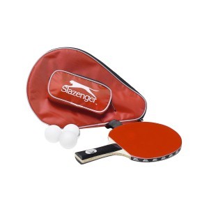 Stalo teniso raketė dėkle su 3 kamuoliukais Slazenger 871125222540