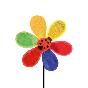 Vėjo malūnėlis Boružėlė D25 cm 50956