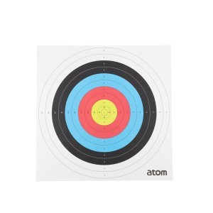 Popierinis taikinys 10 vnt 60x60 cm Atom 645504