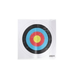 Popierinis taikinys 10 vnt 60x60 cm Atom 645504