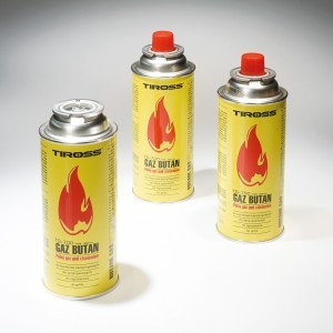 Dujos butano balionelyje 227 g TIROSS TS700