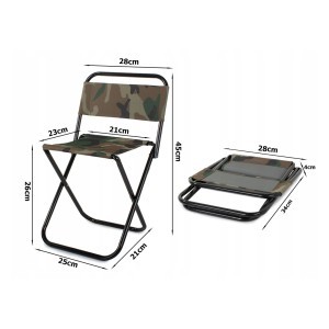 Kėdė turistinė sulankstoma  45x28x23 cm 01660_M