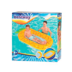 Čiužinys pripučiamas max 75 kg braškė/ananasas 178x103/186x112 cm Bestway 625242