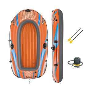 Pripučiama valtis 196x106 cm max 120 kg irklai, pompa 61141 Bestway 625227