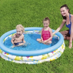 Baseinas pripučiamas 122x25 cm 140 l PVC (2+) Bestway 125330