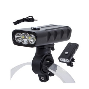 Lempa LED dviračiui pakraunama 11x2,5x5x9,5 cm 14264