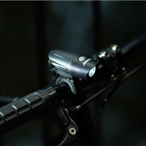 Lempa dviračiui priekinė pakraunama 1W LED 100lm TIROSS TS2211