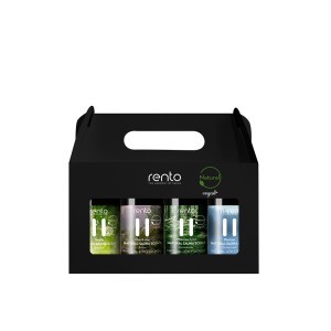 Kvapų rinkinys pirties NATURAL 4 vnt x 100 ml RENTO 612110