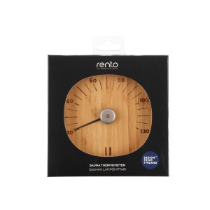 Pirties termometras bambukas Rento 207964