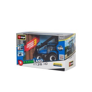 Žaislinis traktorius 15x6x11 cm (mix) 3+ Bburago 618826