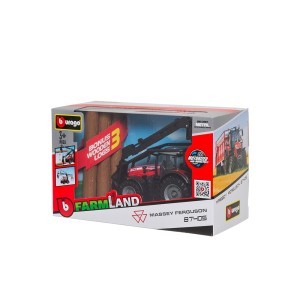 Žaislinis traktorius 15x6x11 cm (mix) 3+ Bburago 618826