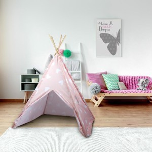 Palapinė kūginė vaikiška žaidimams 120x120x150cm EddyToys 871125215004