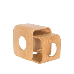 Namelis/guolis katei 2in1 33x40x40 cm bambukinis 4Living 622416