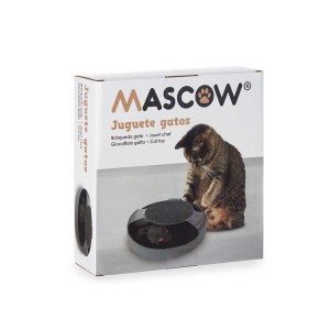 Žaislas katėms "Pagauk pelę" 26x7x25,5 cm pilkas Mascow 57255