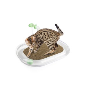 Draskyklė katei su katžole ir žaisliukais 46x32x6 cm AFP 5765